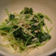 根っこまで食べられる 根三ッ葉のお浸し レシピ 作り方 By まめもにお 楽天レシピ 根っこまで食べられる 根三ッ葉のお浸し レシピ 作り方 By まめもにお 楽天レシピ